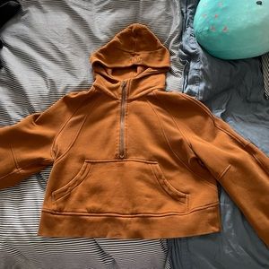 Lululemon scuba oversized hoodie XS/S copper brown